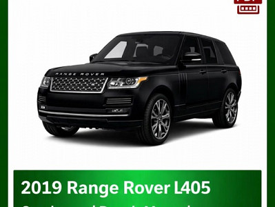 2019 Range Rover L405 repair manual