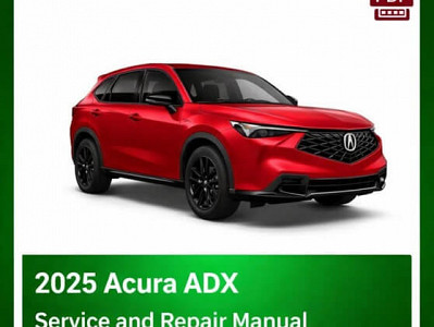 2025 Acura ADX repair manual - VIN specific