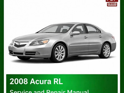 2008 Acura RL repair manual