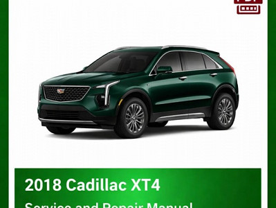 2018 Cadillac XT4 repair manual