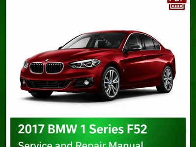 2017 BMW 1 Series F52 repair manual