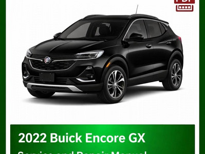 2022 Buick Encore GX repair manual