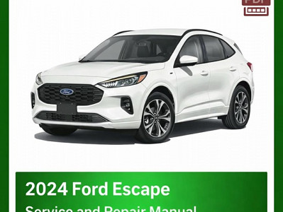 2024 Ford Escape repair manual