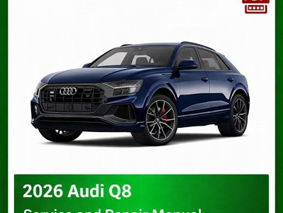 2026 Audi Q8 repair manual