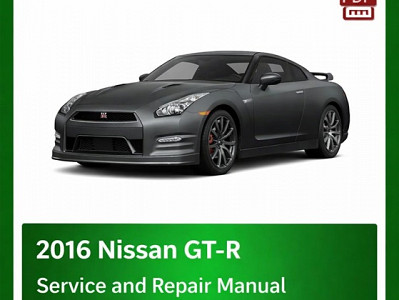 2016 Nissan GT-R repair manual