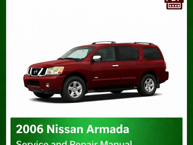 2006 Nissan Armada repair manual