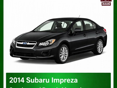 2014 Subaru Impreza repair manual