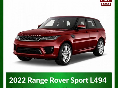 2022 Range Rover Sport L494 repair manual