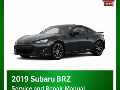 2019 Subaru BRZ repair manual