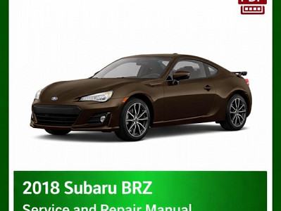 2018 Subaru BRZ repair manual