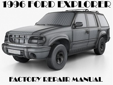 1996 Ford Explorer repair manual