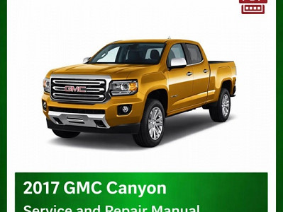 2017 GMC Canyon repair manual