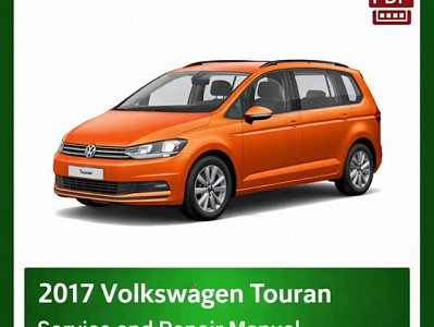 2017 Volkswagen Touran repair manual
