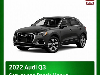 2022 Audi Q3 repair manual
