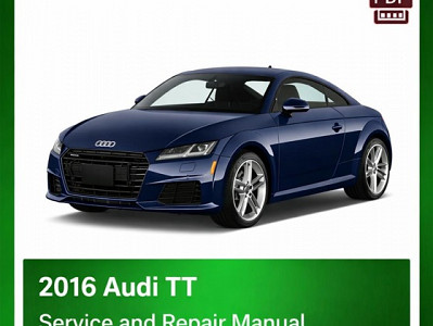 2016 Audi TT repair manual