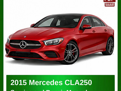 2015 Mercedes CLA250 repair manual