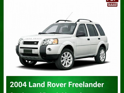 2004 Land Rover Freelander repair manual
