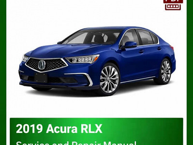 2019 Acura RLX repair manual - VIN specific