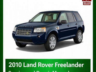 2010 Land Rover Freelander repair manual