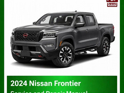 2024 Nissan Frontier repair manual