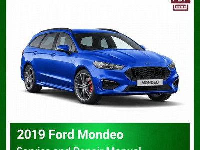 2019 Ford Mondeo repair manual