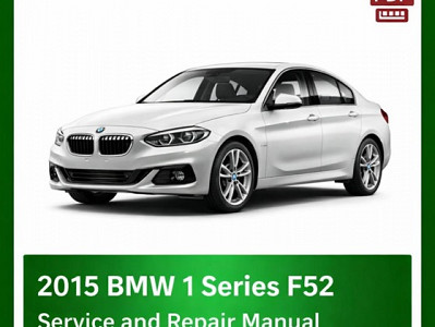 2015 BMW 1 Series F52 repair manual