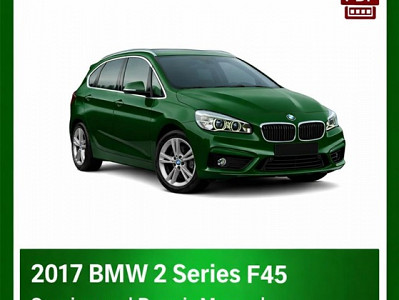 2017 BMW 2 Series F45 repair manual