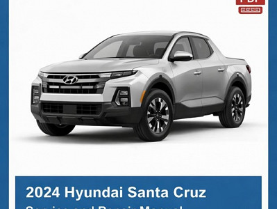 2024 Hyundai Santa Cruz repair manual