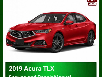 2019 Acura TLX repair manual - VIN specific