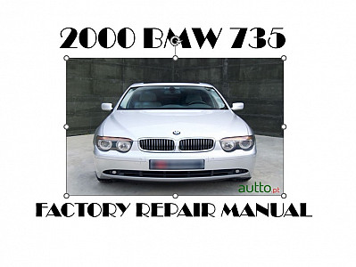 2000 BMW 735 repair manual