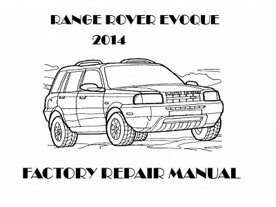 2014 Range Rover Evoque repair manual