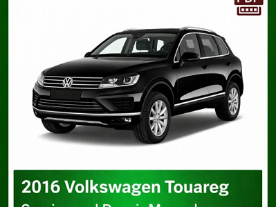 2016 Volkswagen Touareg repair manual