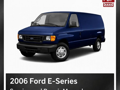 2006 Ford E-Series repair manual