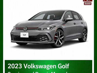 2023 Volkswagen Golf repair manual
