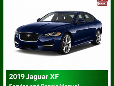 2019 Jaguar XF repair manual