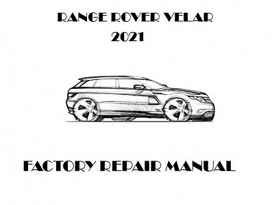 2021 Range Rover Velar repair manual downloader