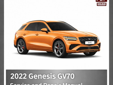 2022 Genesis GV70 Repair Manual
