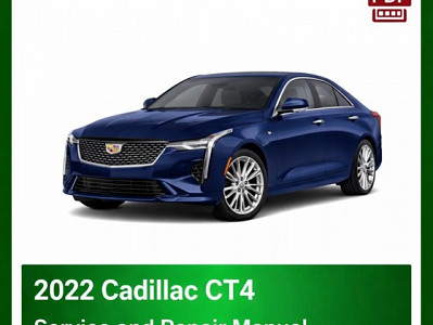 2022 Cadillac CT4 repair manual