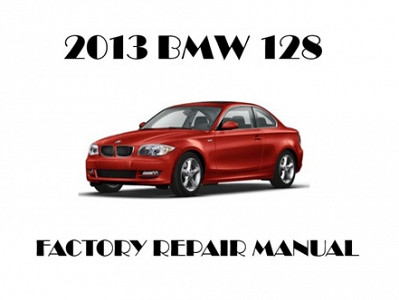 2013 BMW 128 repair manual