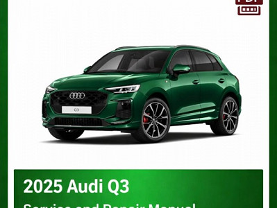 2025 Audi Q3 repair manual