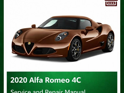 2020 Alfa Romeo 4C repair manual