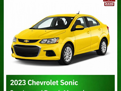 2023 Chevrolet Sonic repair manual