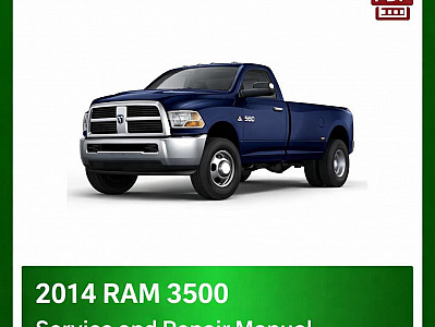 2014 Ram 3500 repair manual -VIN specific PDF