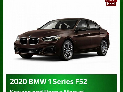 2020 BMW 1 Series F52 repair manual