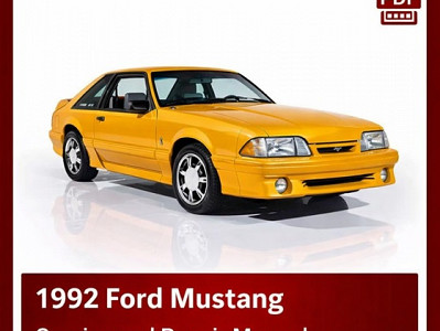 1992 Ford Mustang repair manual