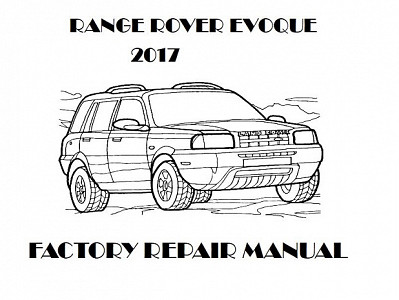 2017 Range Rover Evoque repair manual downloader