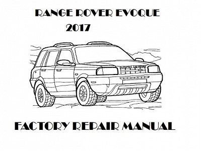 2017 Range Rover Evoque repair manual