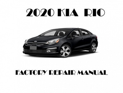 2020 Kia Rio repair manual