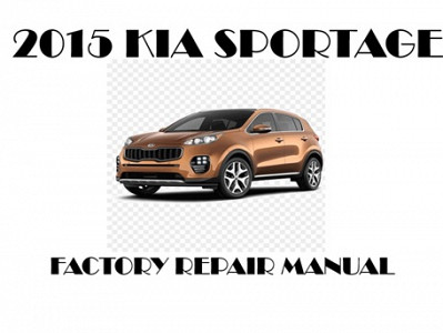 2015 Kia Sportage repair manual