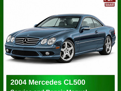 2004 Mercedes CL500 repair manual